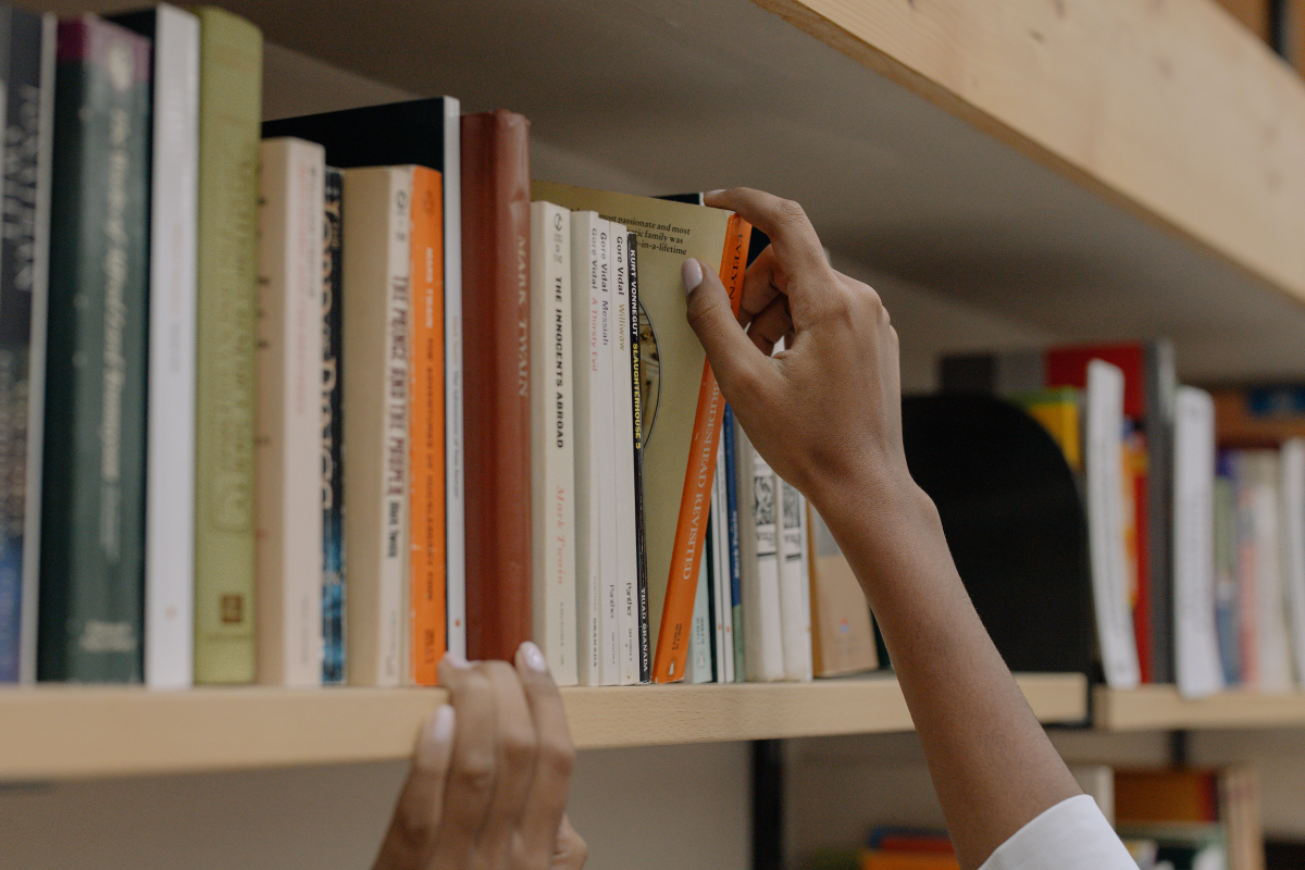 Pick an English book to read, to improve your language skills