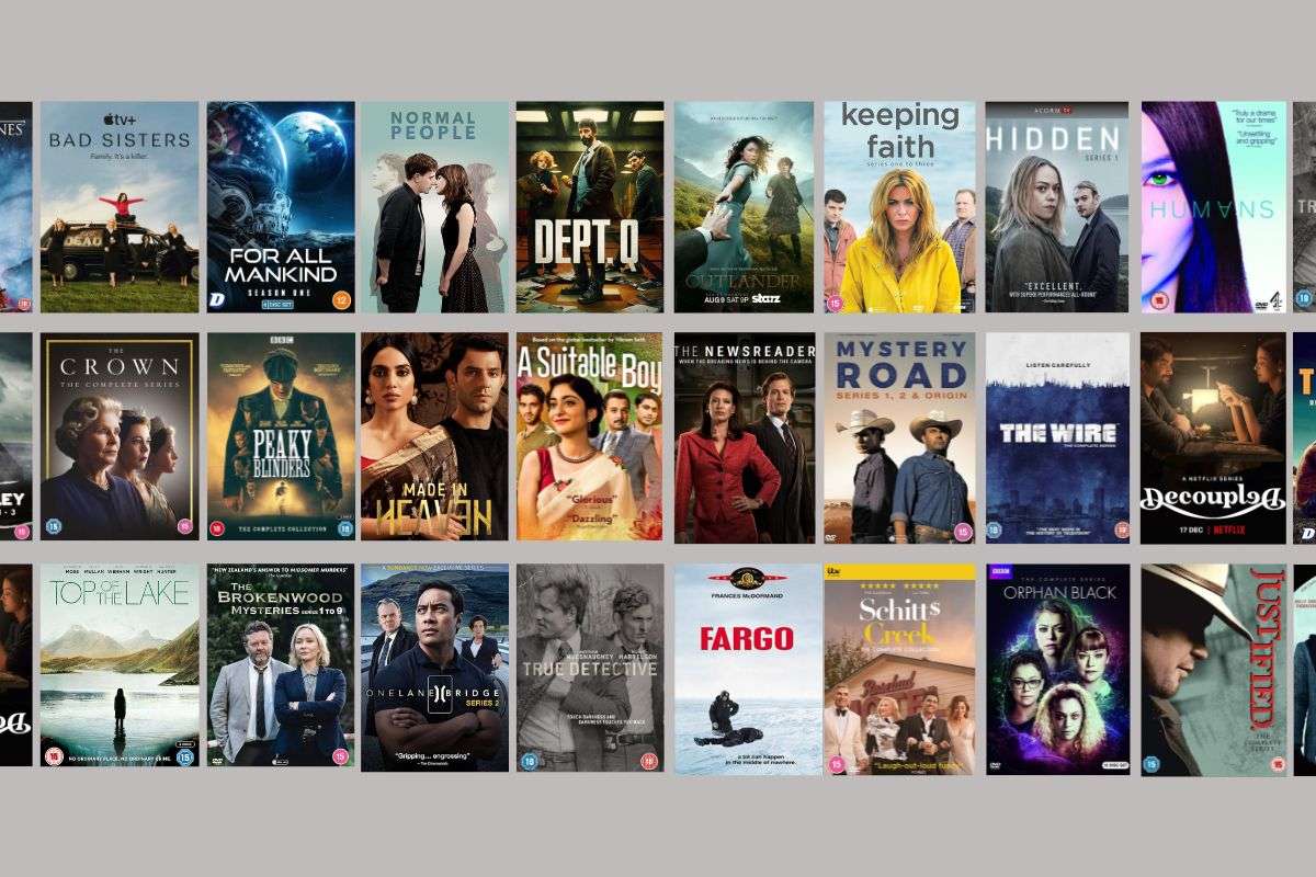 Learn English accents through watching TV series on television.