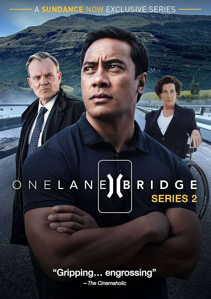 One Lane Bridge The Brokenwood Mysteries - a series to get exposure to the New Zealand English accent